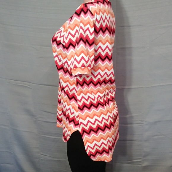 Goo Yoo Chevron high- low top sz Large - Picture 4 of 7